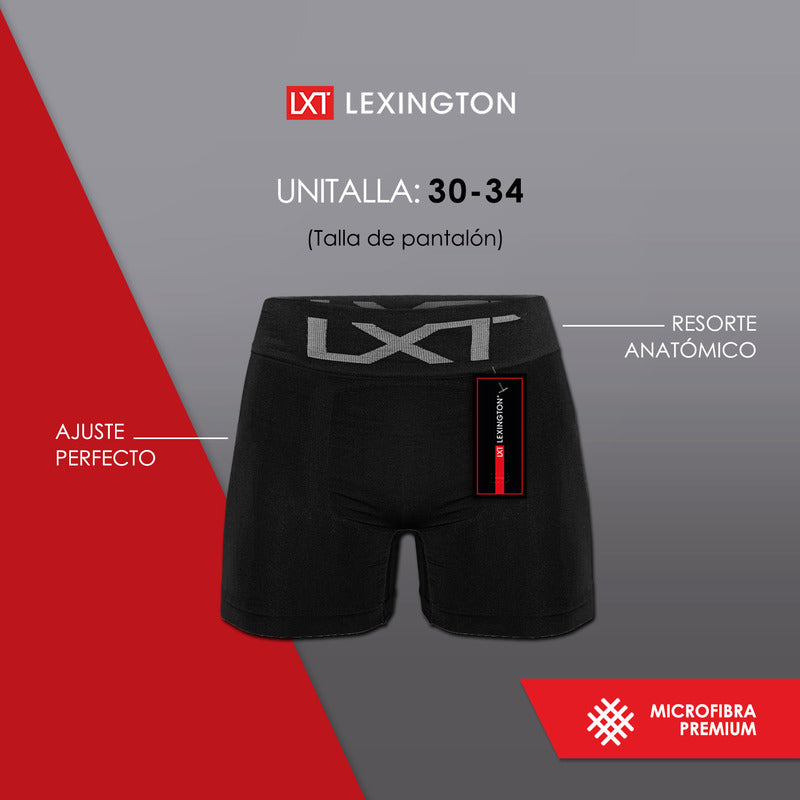 12 Pack Bóxer Hombre Microfibra Premium Confort Sin Costuras