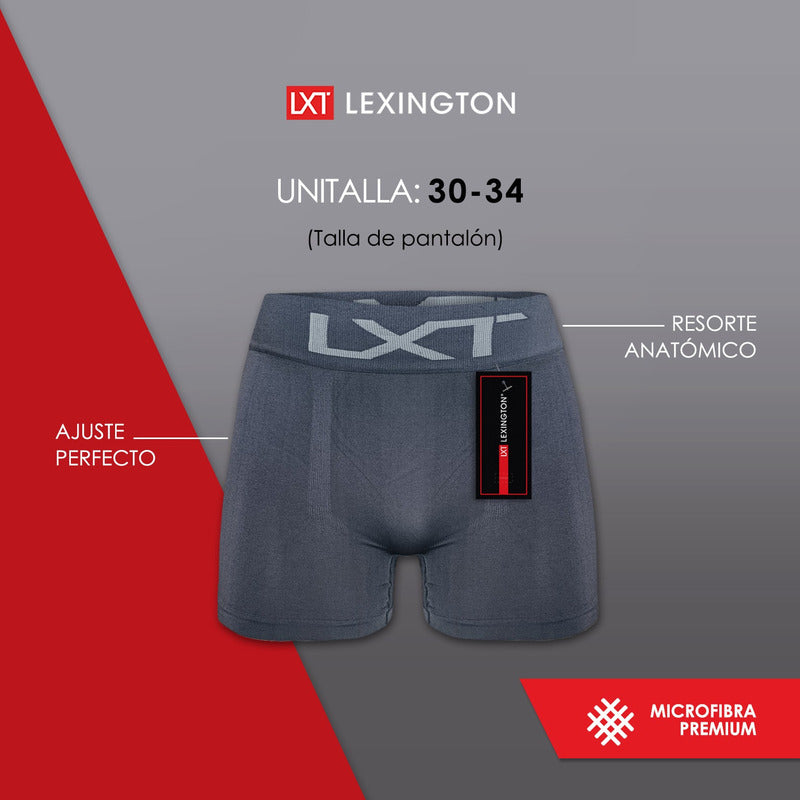 6 Pack Bóxer Hombre Microfibra Premium Comodidad Sin Costura