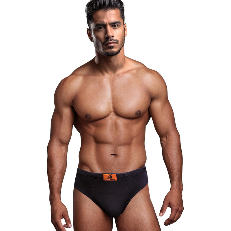 3 Pack Trusa Bikini Hombre Gran Torino Algodón - Licra