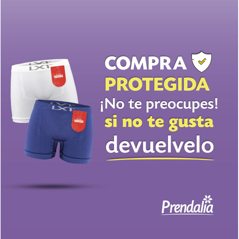 6 Pack Bóxer Niño Lexington Microfibra Premium
