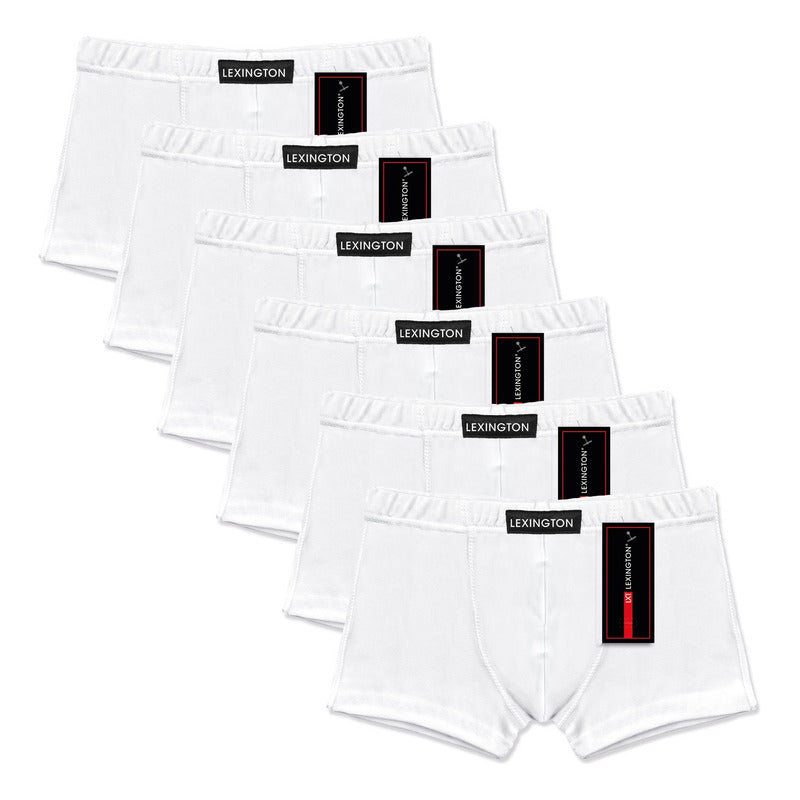 12 Pack Bóxer Niño Lexington Juvenil Algodón Premium