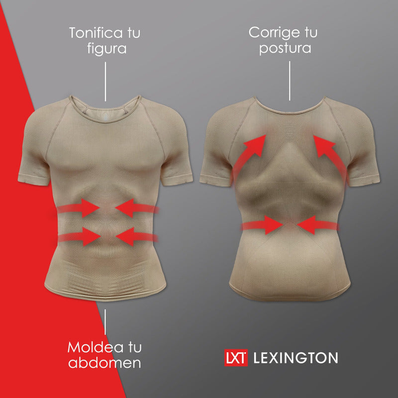 Playera Faja Control Modeladora Microfibra Premium