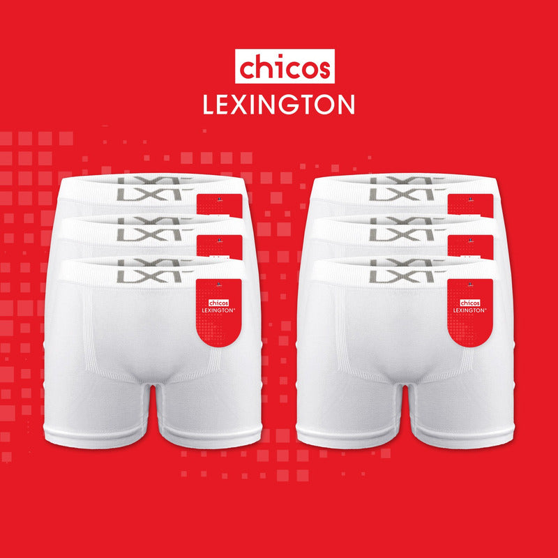 6 Pack Bóxer Niño Lexington Microfibra Premium