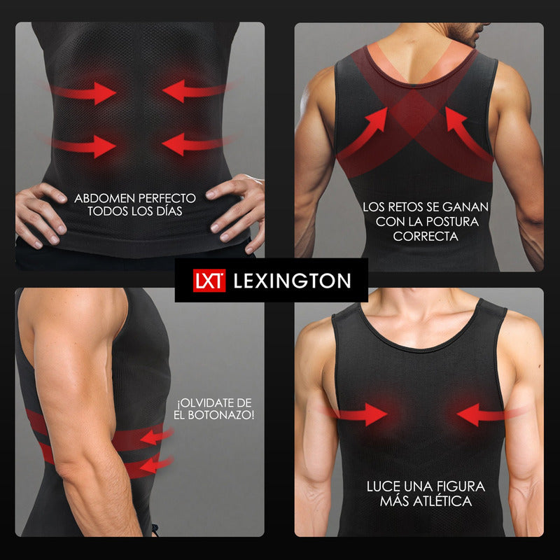 2 Pack Camiseta Faja Lexington Control Micro Premium