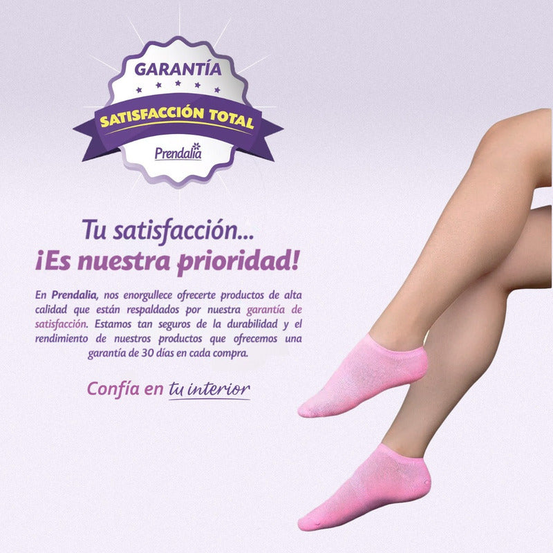 120 Pares Tines Mujer Donella Invisibles Super Mayoreo