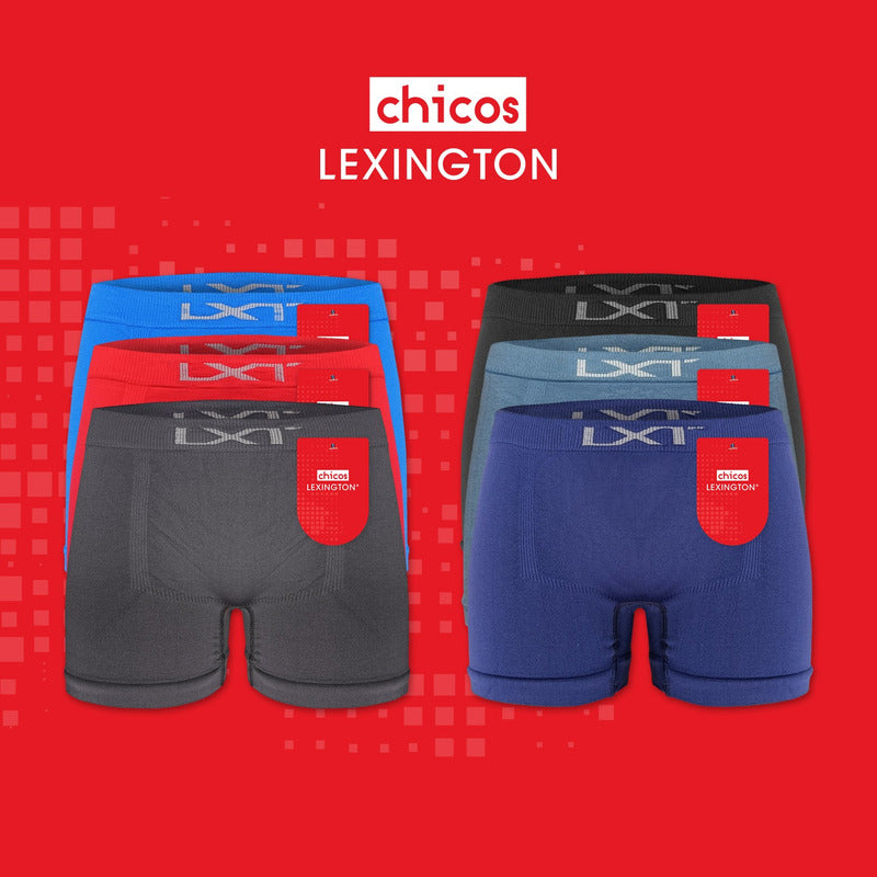 6 Pack Bóxer Niño Lexington Microfibra Premium