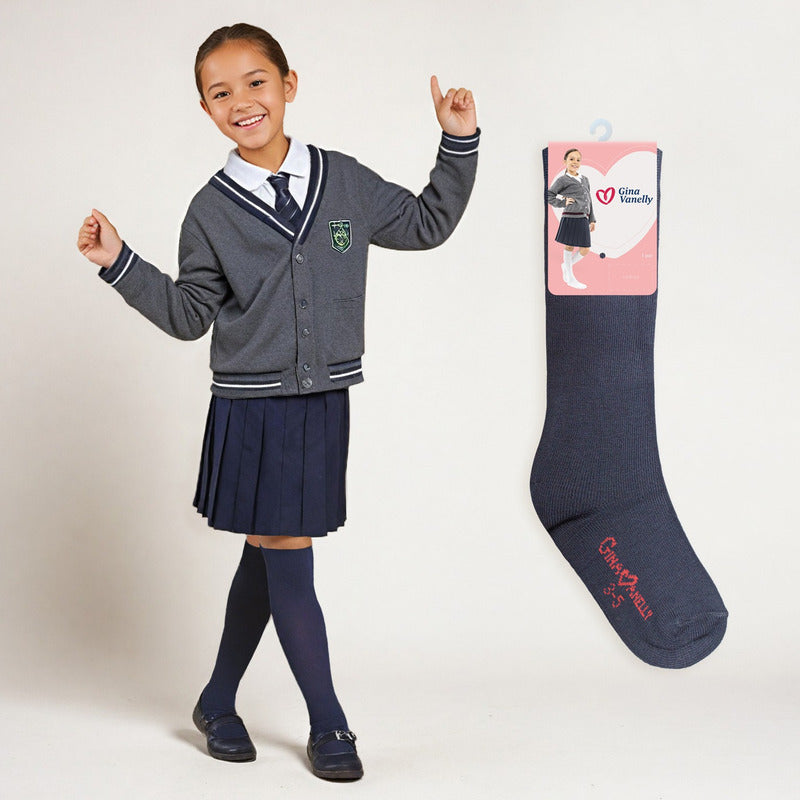 12 Pack Calceta Escolar Premium Máxima Duración