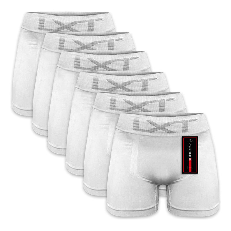 6 Pack Bóxer Hombre Microfibra Premium Comodidad Sin Costura