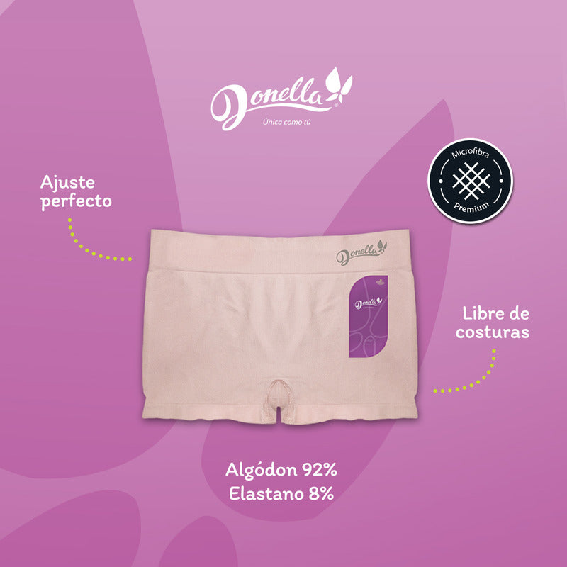 12 Pack Bóxer Mujer Microfibra Cómodos Durables