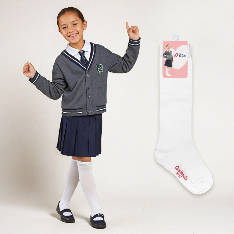 12 Pack Calceta Escolar Premium Máxima Duración