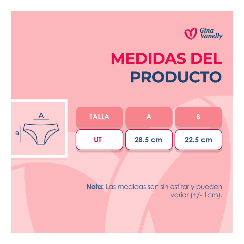 6 Pack Bikini Mujer Microfibra Premium Tecnologia Seamless