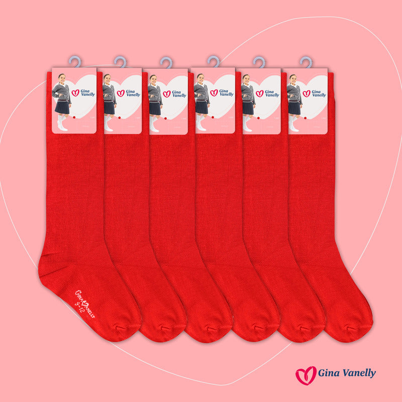 12 Pack Calceta Escolar Premium Máxima Duración