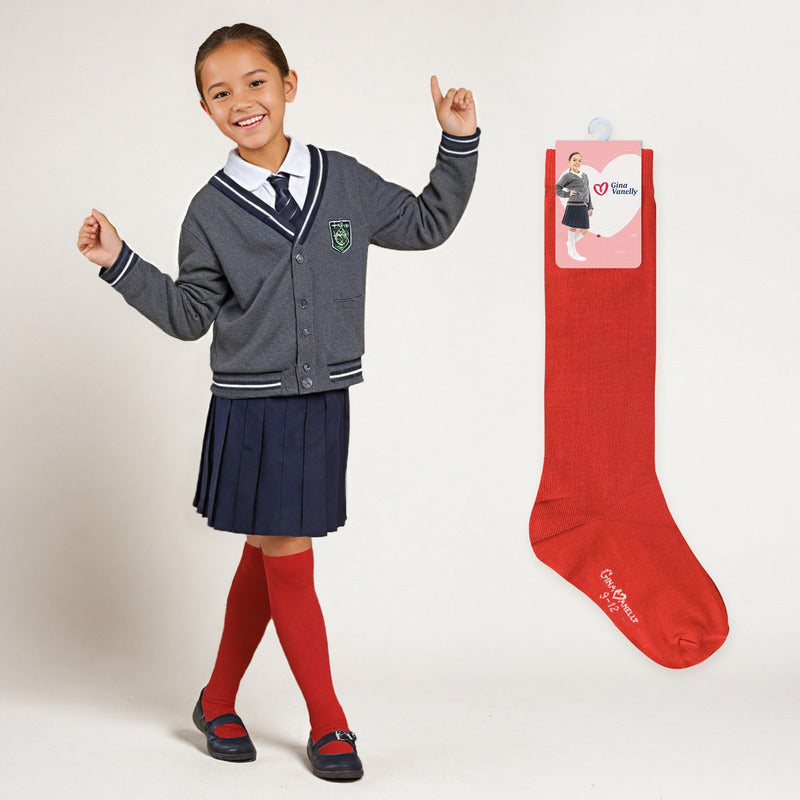 6 Pack Calceta Escolar Premium Máxima Duración