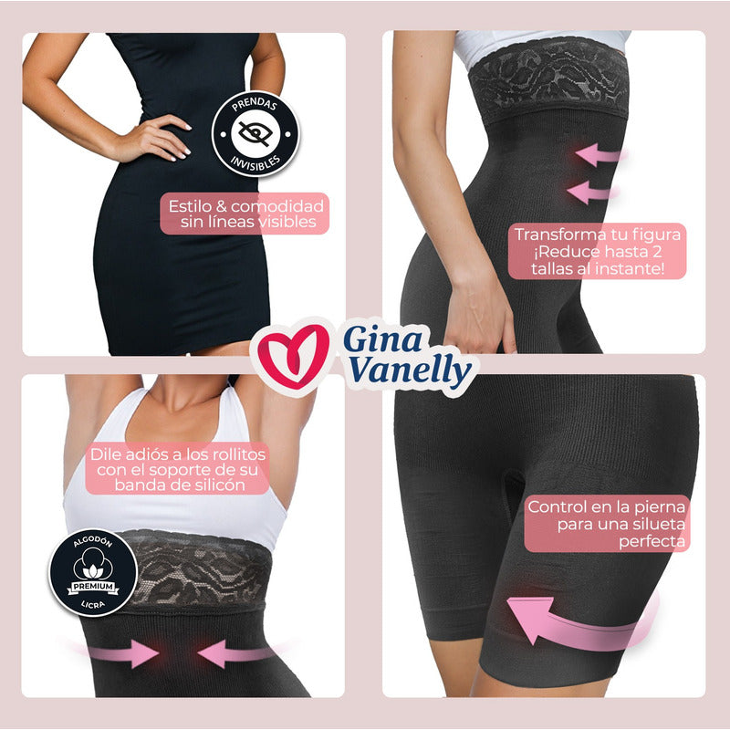 Faja Modeladora Reductora Aplana Abdomen Levanta Pompas