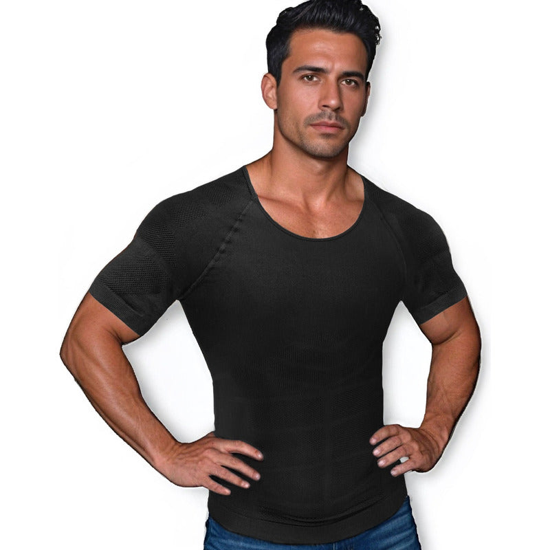 Playera Faja Control Modeladora Microfibra Premium