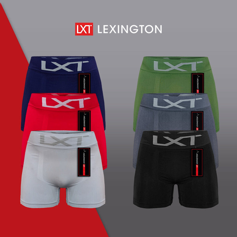 12 Pack Bóxer Hombre Microfibra Premium Confort Sin Costuras