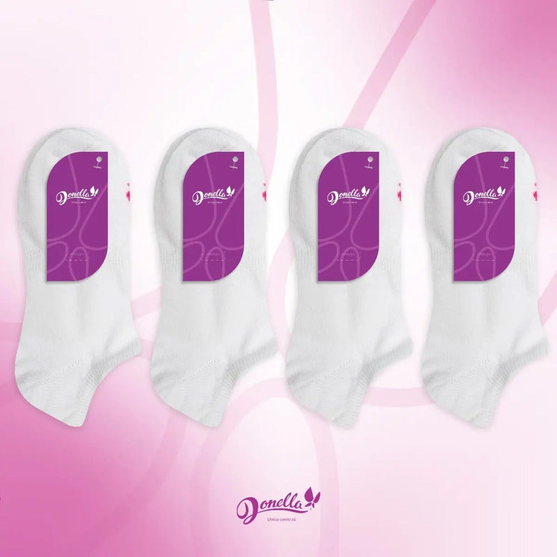12 Pares Tines Mujer Invisibles Super Cómodos Durables