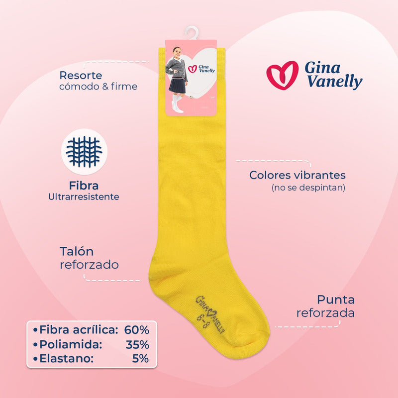 12 Pack Calceta Escolar Premium Máxima Duración