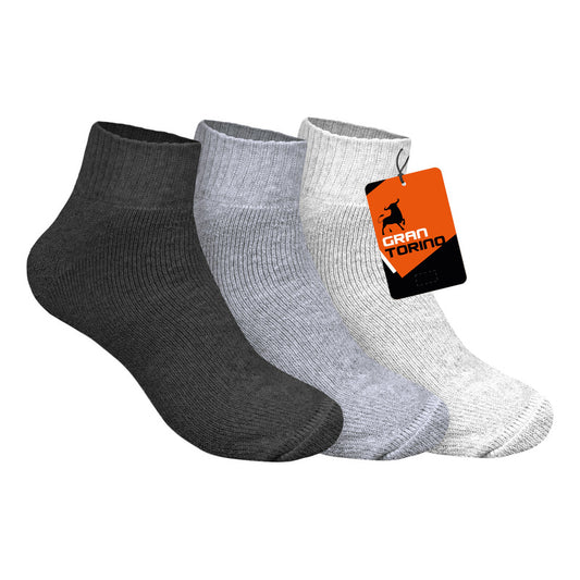 12 Pares Tines Deportivos Gran Torino Algodón Super Durables