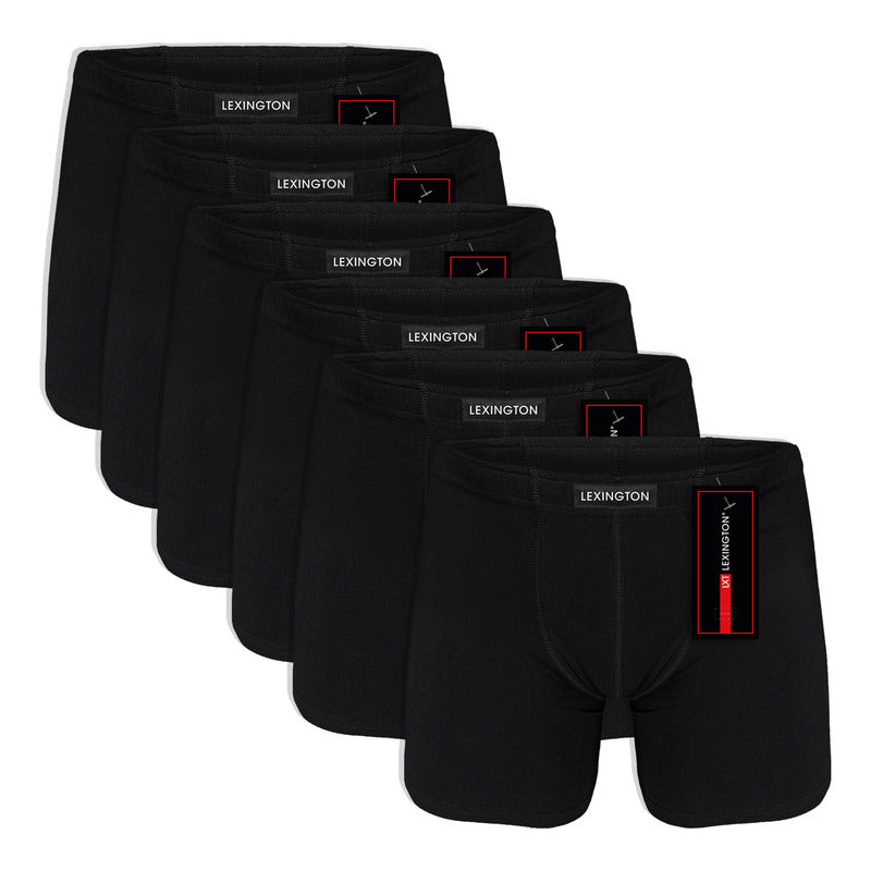 6 Pack Bóxer Hombre Algodón Premium Ajuste Perfecto