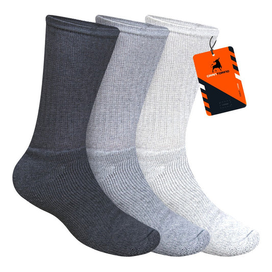 12 Pares Calceta Deportiva Hombre Algodón Gran Torino
