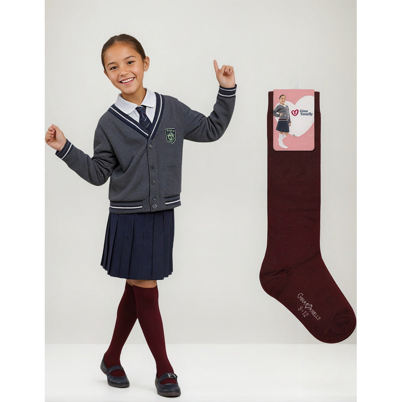 12 Pack Calceta Escolar Premium Máxima Duración