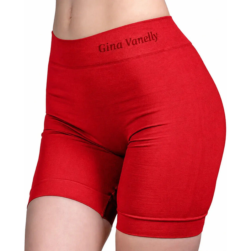 Short Licra Deportiva Microfibra Premium Sin Costuras