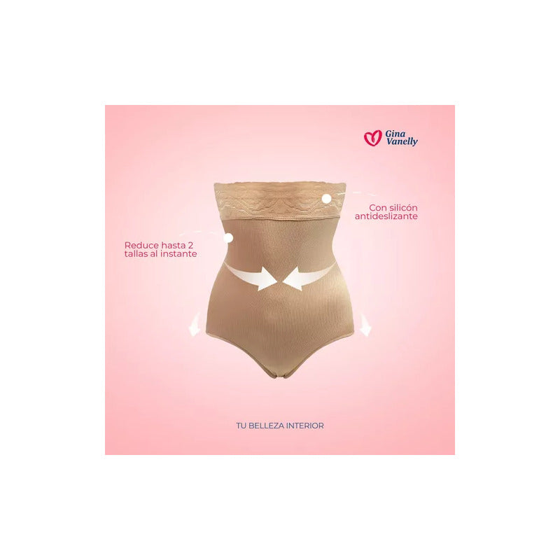 Faja Modeladora C/frances Aplana Abdomen Levanta Pompas