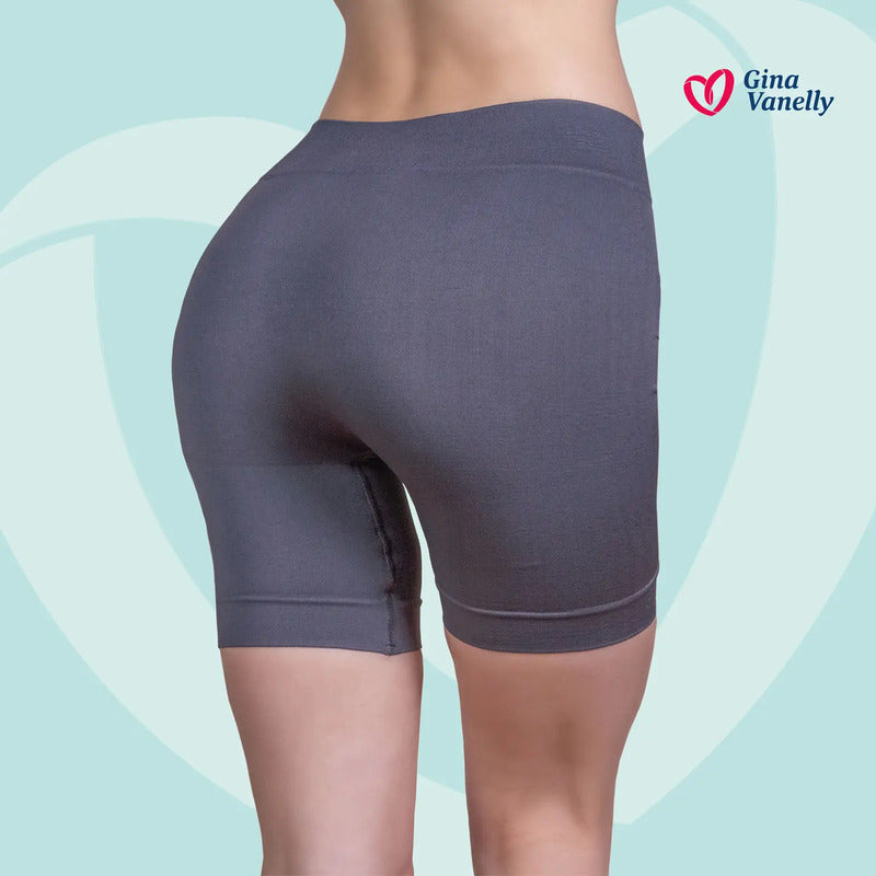 Short Licra Deportiva Microfibra Premium Sin Costuras