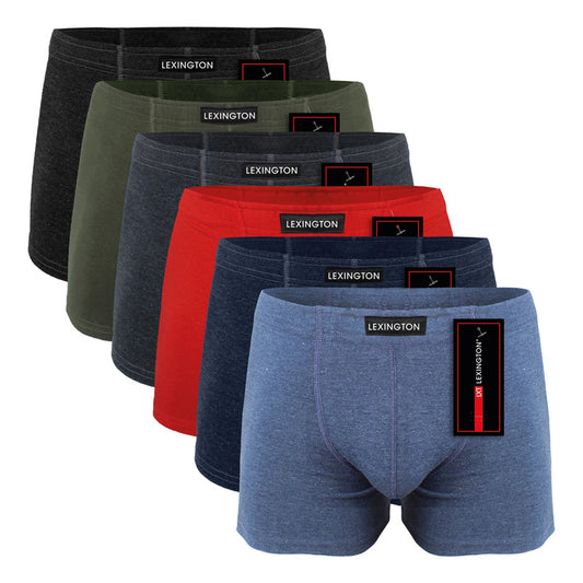 12 Pack Bóxer Hombre Algodón Premium Ajuste Perfecto