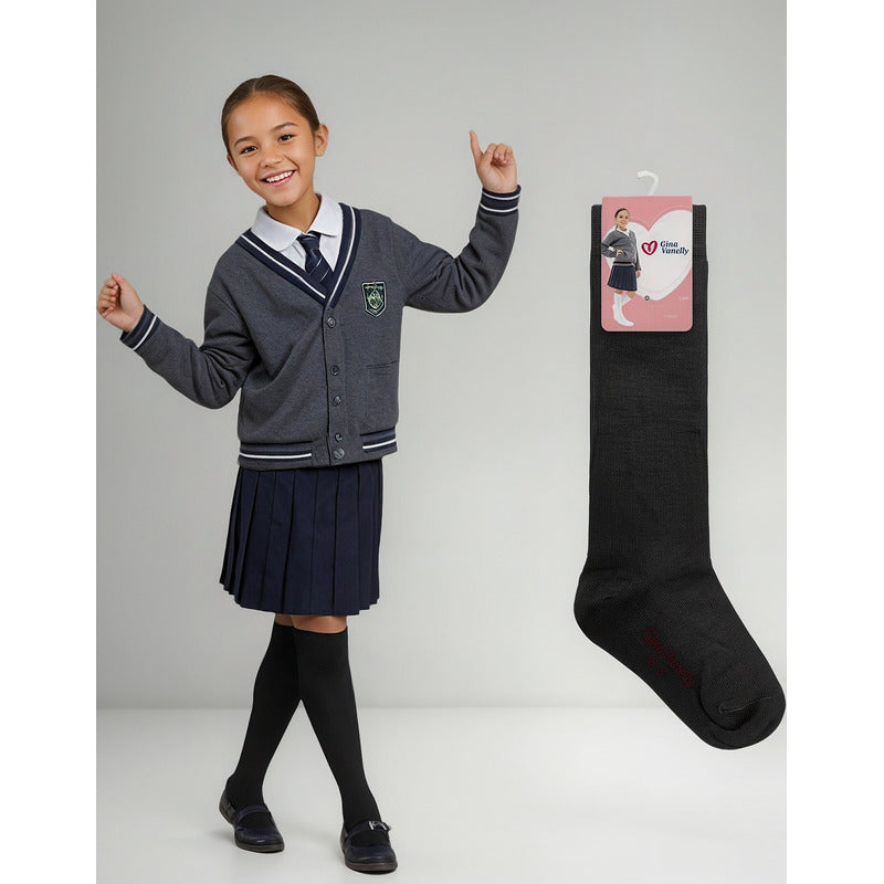 12 Pack Calceta Escolar Premium Máxima Duración
