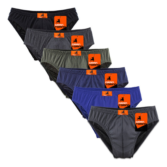 12 Pack Trusa Bikini Hombre Algodón - Licra Mayoreo