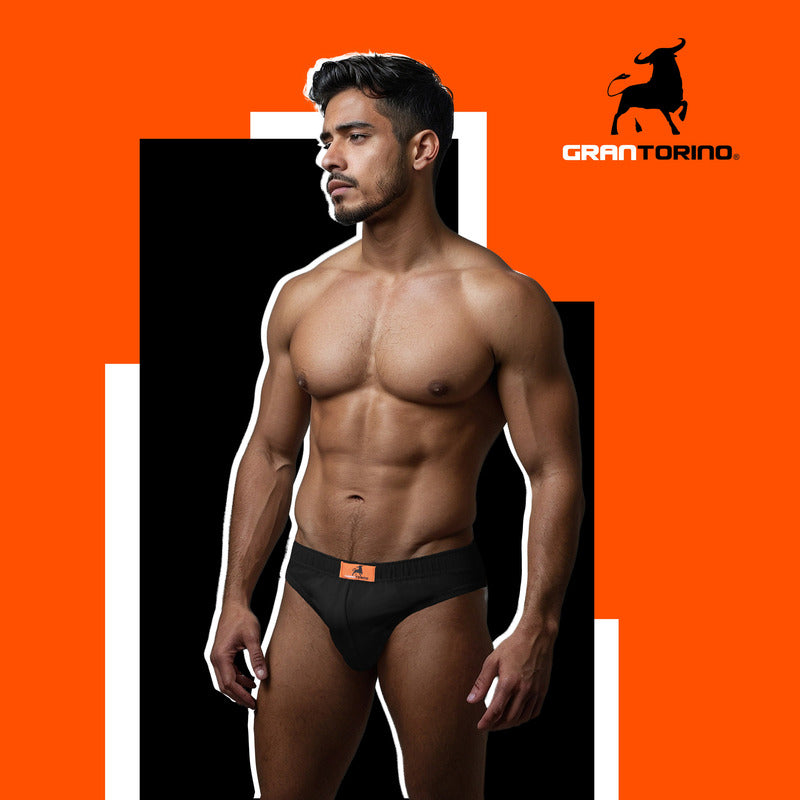 12 Pack Trusa Bikini Hombre Algodón - Licra Mayoreo