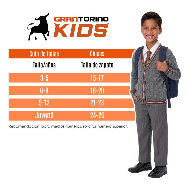 12 Pack Calcetines Niño Gran Torino Vestir Super Durables