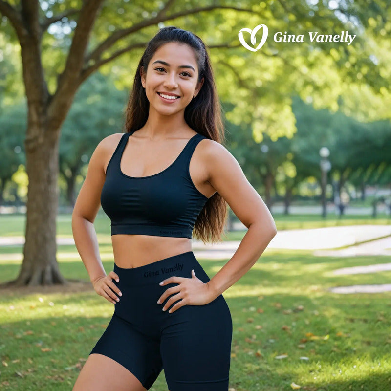 Short Licra Deportiva Microfibra Premium Sin Costuras
