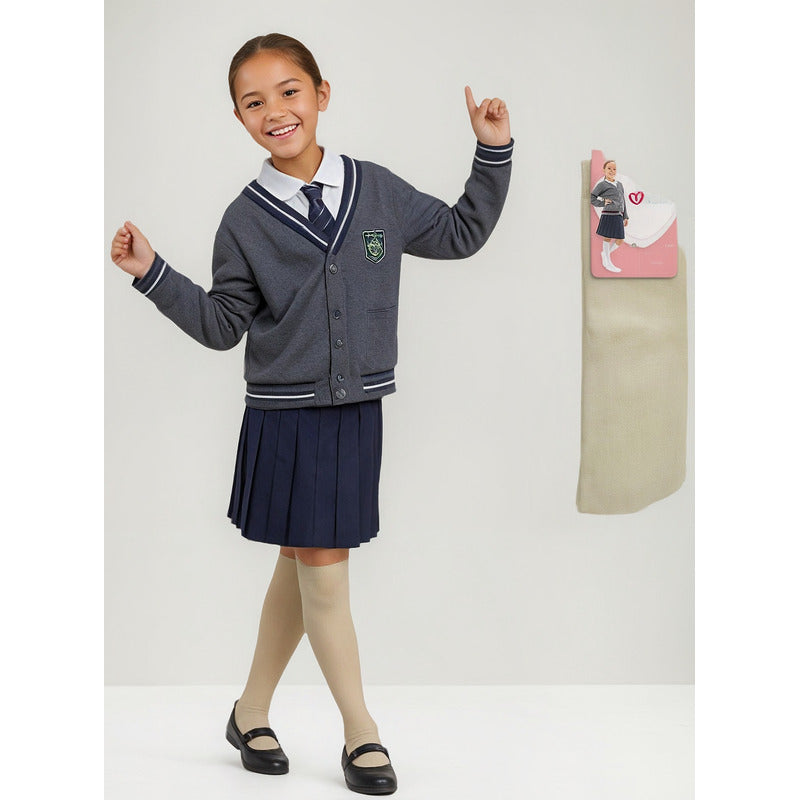 12 Pack Calceta Escolar Premium Máxima Duración