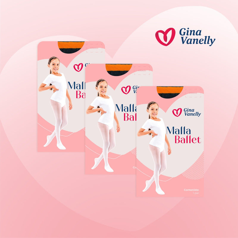 Malla Gina Vanelly  Ballet Niña Calidad Premium