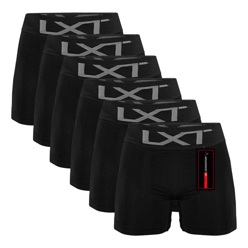 12 Pack Bóxer Hombre Microfibra Premium Confort Sin Costuras