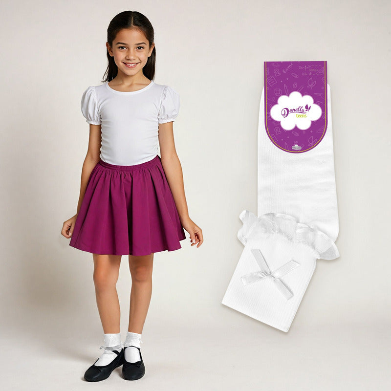 6 Pack Calceta Tobillera Olan Donella Coquetas Durables