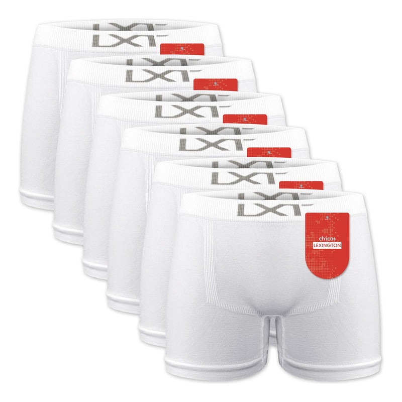 6 Pack Bóxer Niño Lexington Microfibra Premium