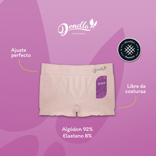 12 Pack Bóxer Mujer Microfibra Cómodos Durables