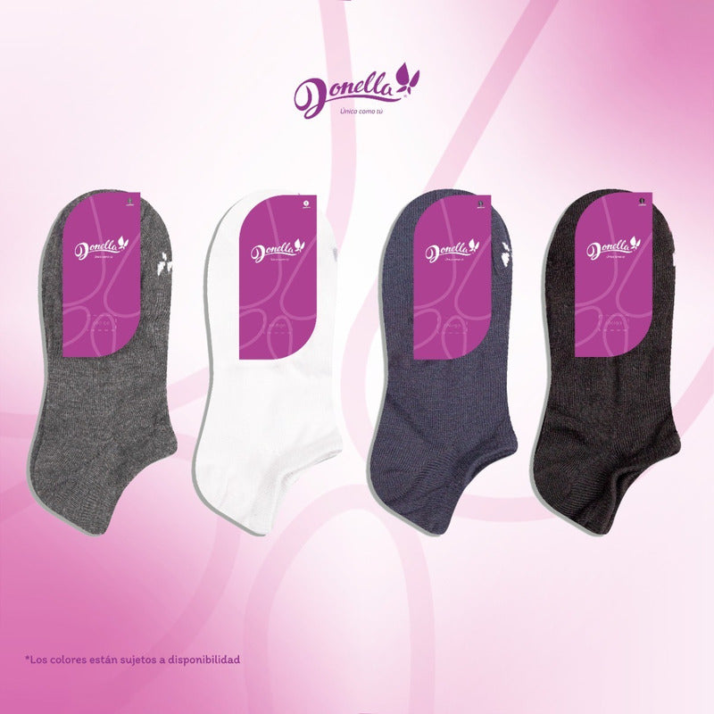 36 Pares Tines Mujer Invisibles Super Comodos Mayoreo