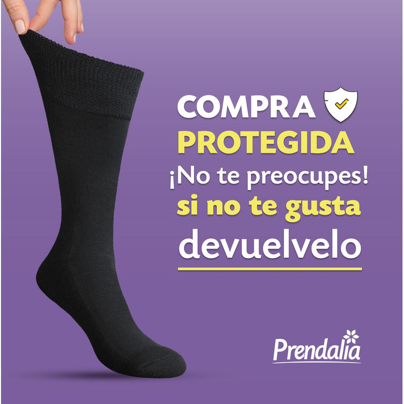 12 Pack Calcetines Para Diabéticos Lexington Algodón Premium
