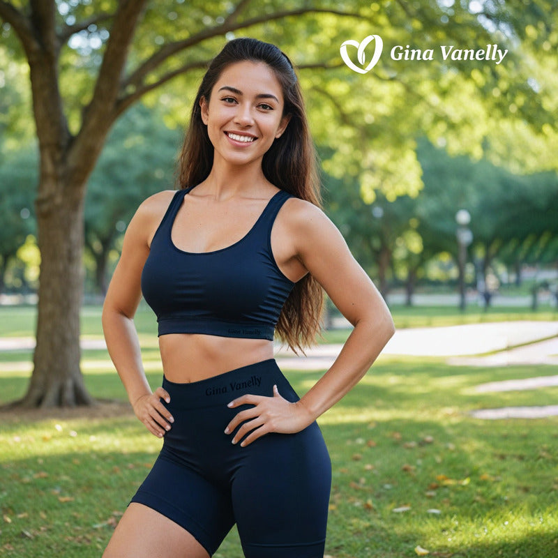 Short Licra Deportiva Microfibra Premium Sin Costuras