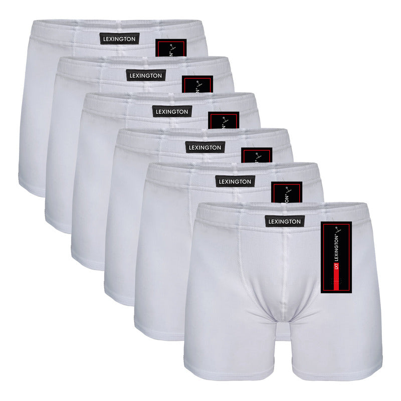 6 Pack Bóxer Hombre Algodón Premium Ajuste Perfecto