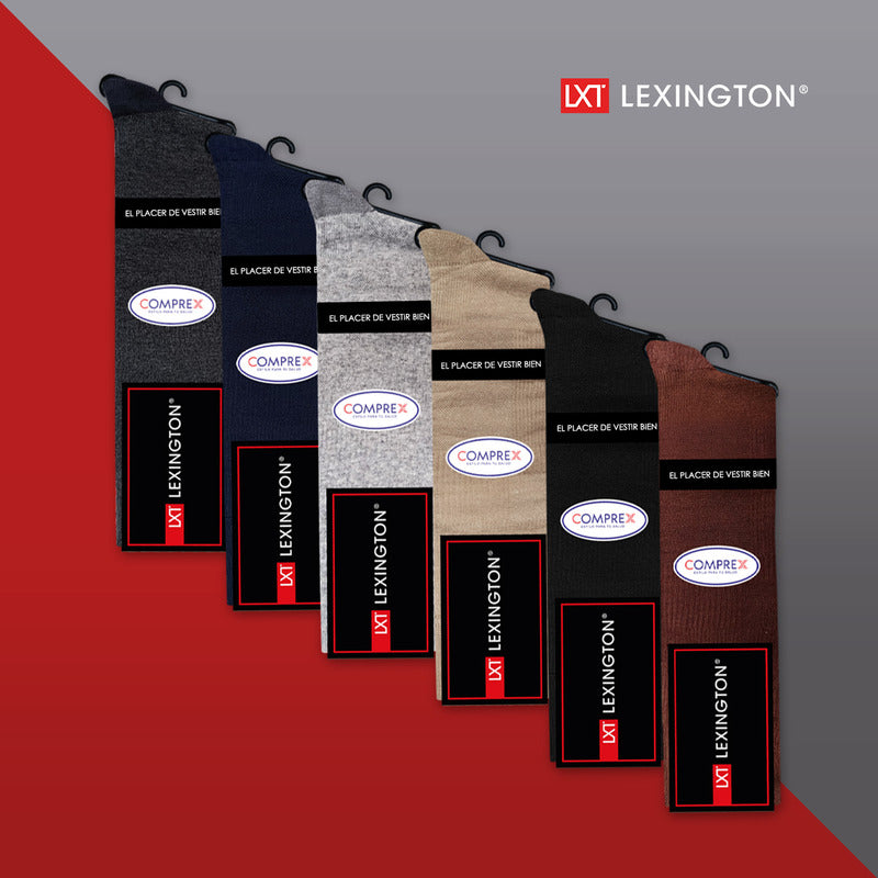 12 Pack Calcetín Compresión Lexington Varices Circulación