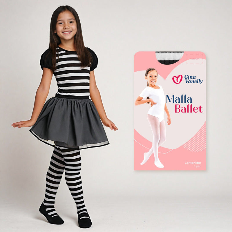 Malla Gina Vanelly  Ballet Niña Calidad Premium