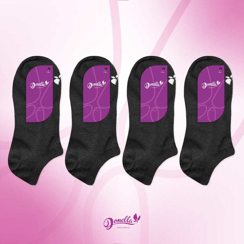 12 Pares Tines Mujer Invisibles Super Cómodos Durables