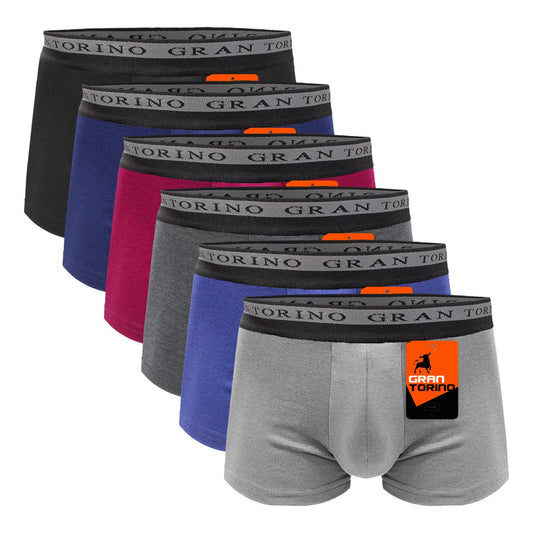12 Pack Bóxer Hombre Algodón - Licra Cómodo Seguro