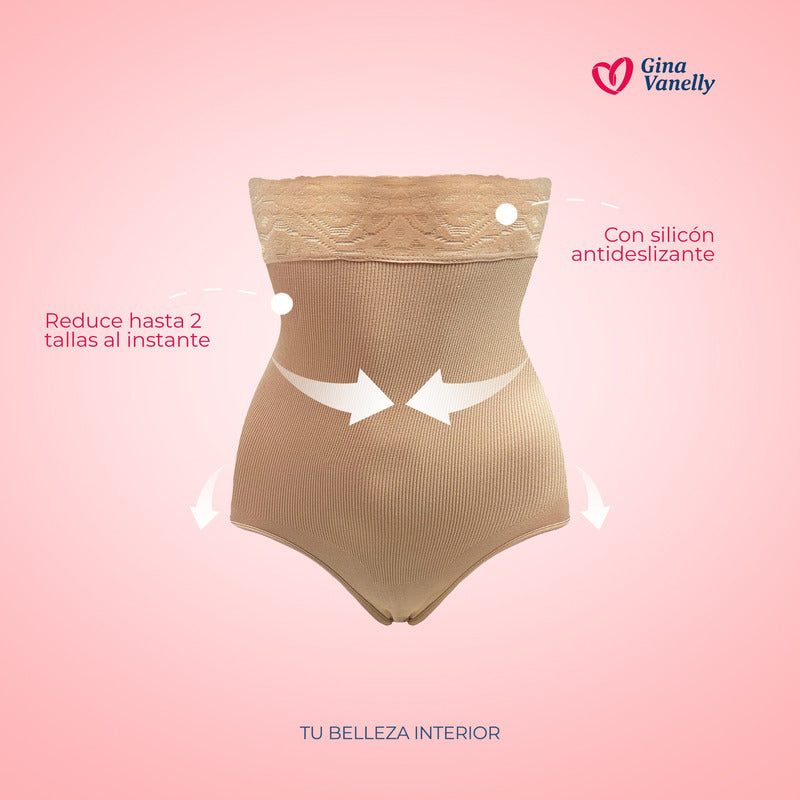 Faja Modeladora C/frances Aplana Abdomen Levanta Pompas